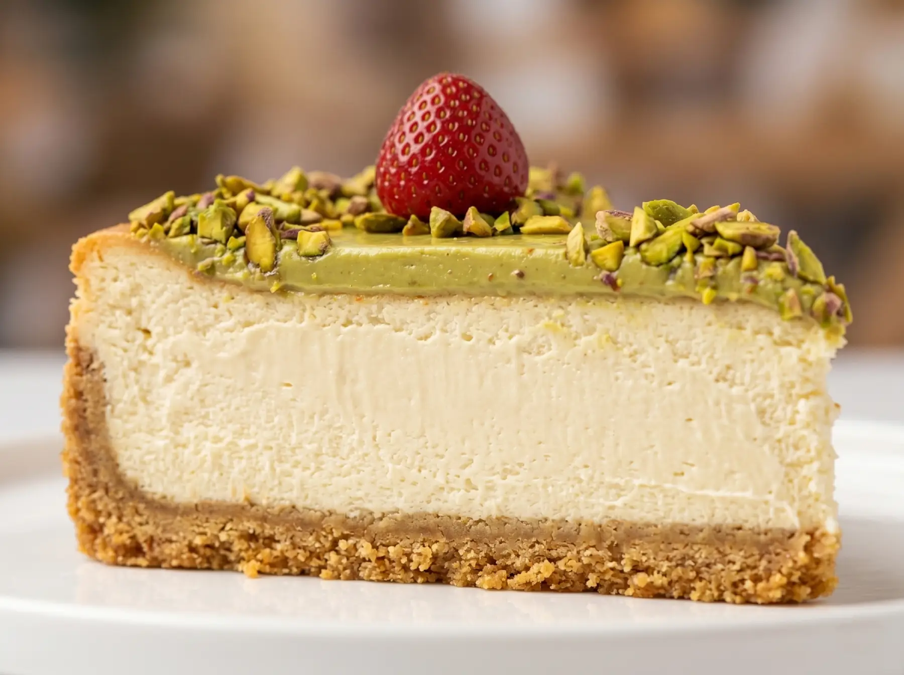 Fıstıklı Cheesecake