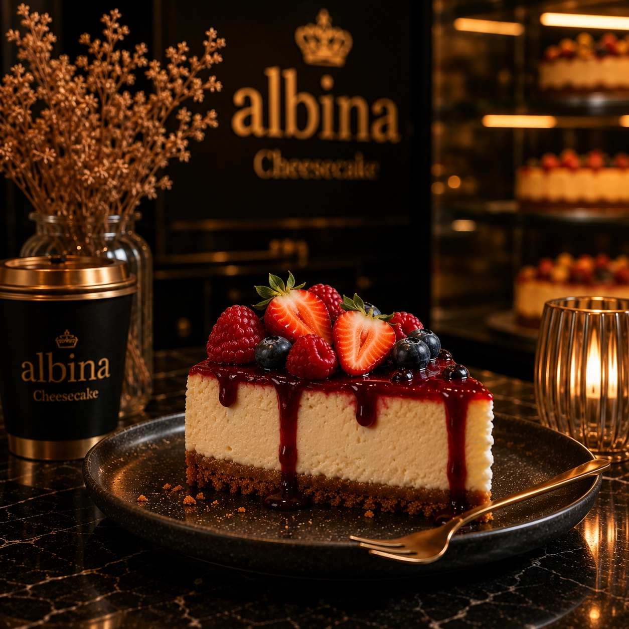 Albina Cheesecake atmosferi