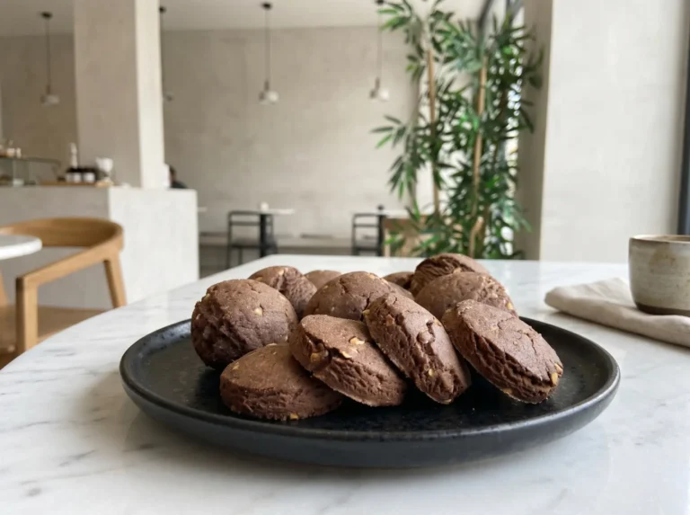 Çikolatalı Fıstıklı Kurabiye
