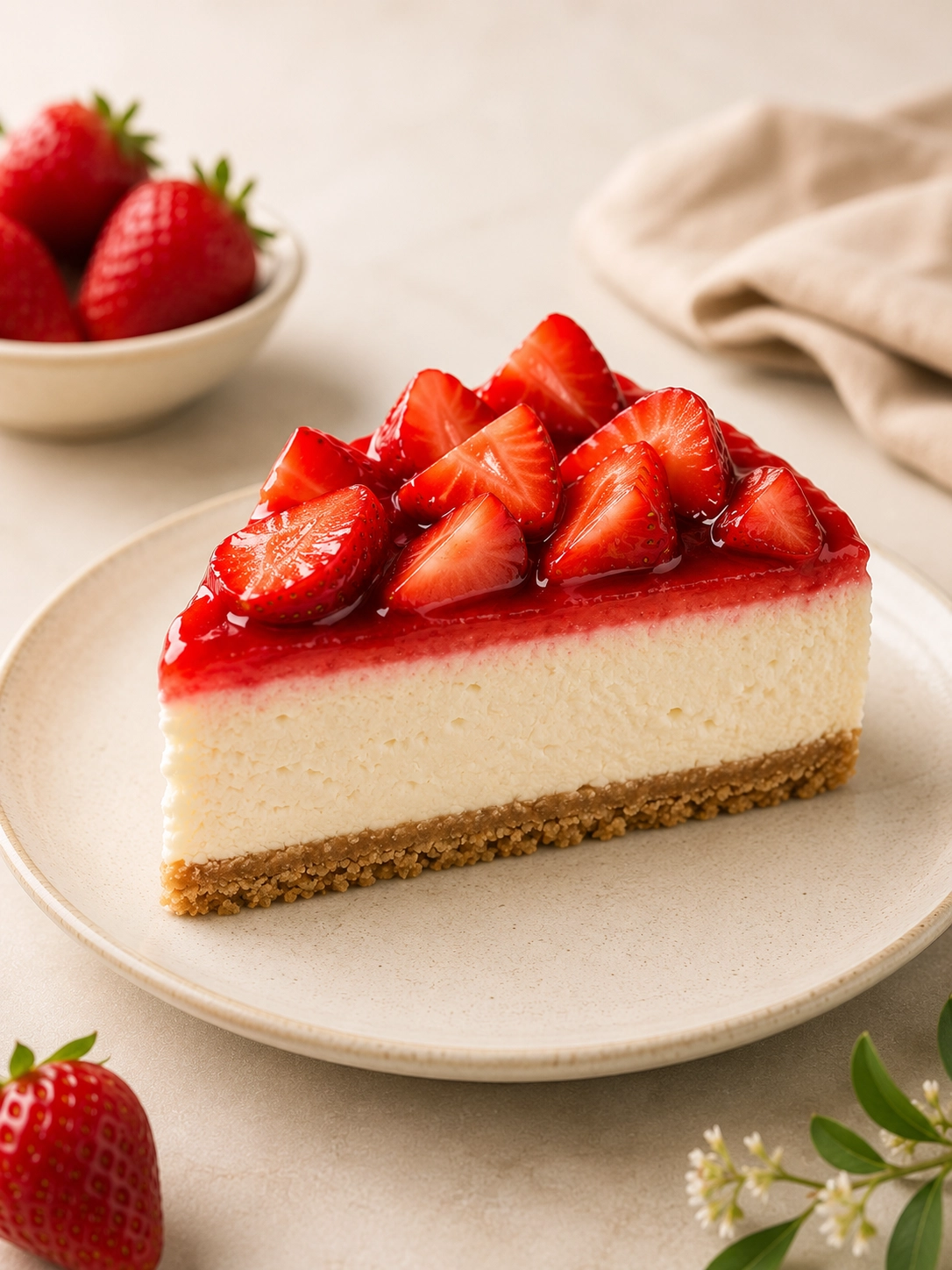 Albina Cheesecake Çilekli Cheesecake franchise ürünü