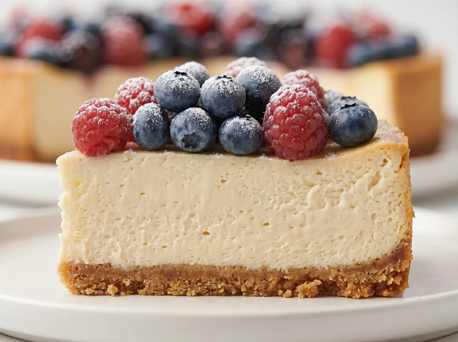 Taze Orman Meyveli Cheesecake