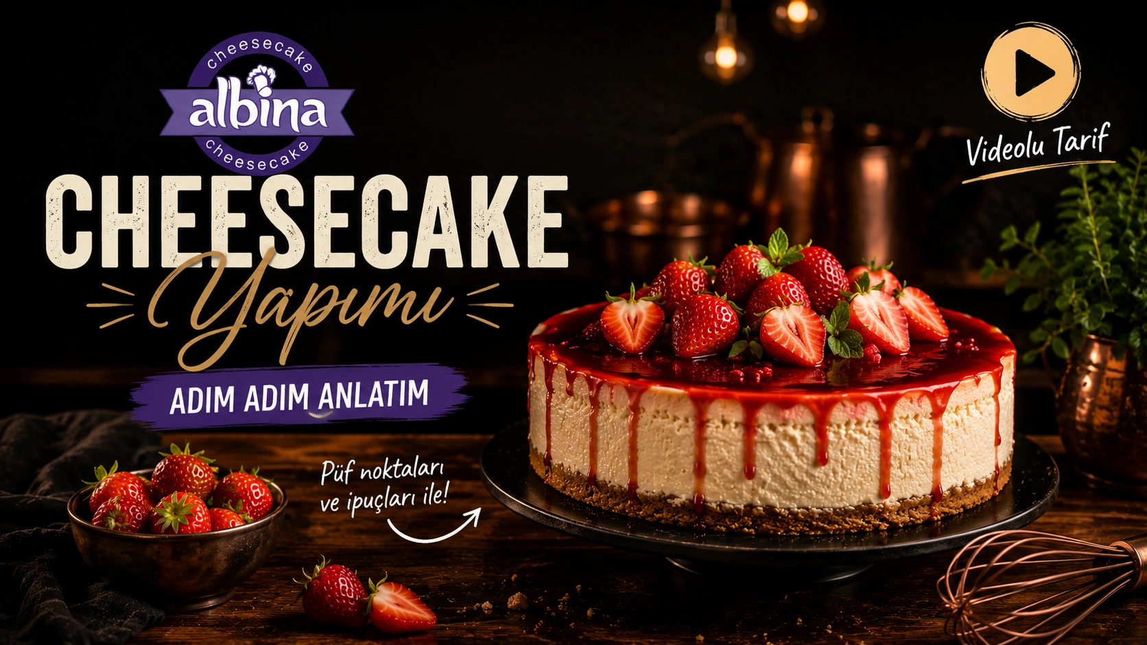 Cheesecake Yapımı - Adım Adım